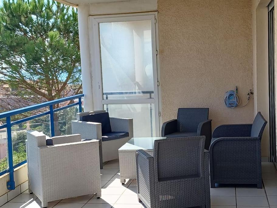 Plain-Pied, Terrasse, Piscine, Pleine Vue Mer, Plage A 6' A Pied, Parking, Wifi Fleury  Kültér fotó