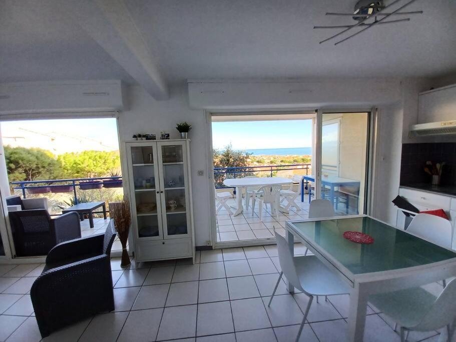 Plain-Pied, Terrasse, Piscine, Pleine Vue Mer, Plage A 6' A Pied, Parking, Wifi Fleury  Kültér fotó