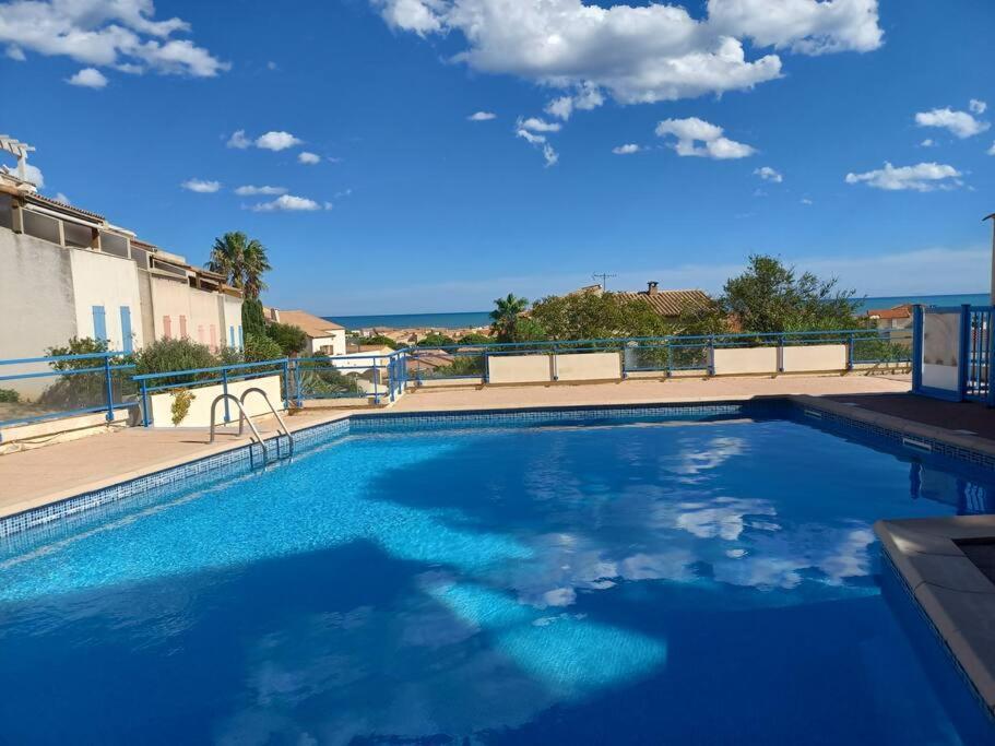 Plain-Pied, Terrasse, Piscine, Pleine Vue Mer, Plage A 6' A Pied, Parking, Wifi Fleury  Kültér fotó
