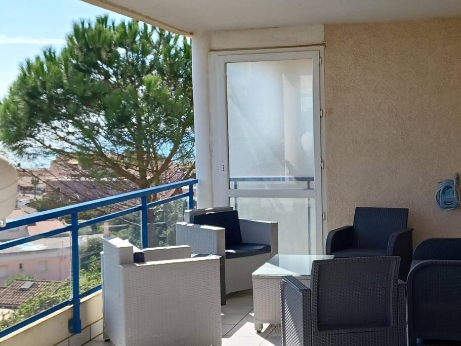 Plain-Pied, Terrasse, Piscine, Pleine Vue Mer, Plage A 6' A Pied, Parking, Wifi Fleury  Kültér fotó