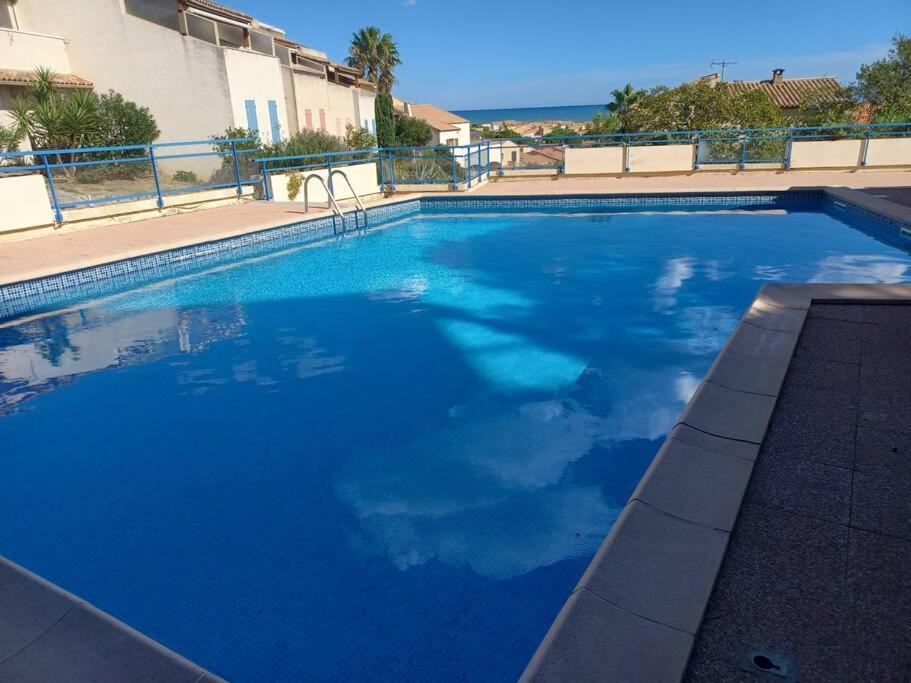 Plain-Pied, Terrasse, Piscine, Pleine Vue Mer, Plage A 6' A Pied, Parking, Wifi Fleury  Kültér fotó