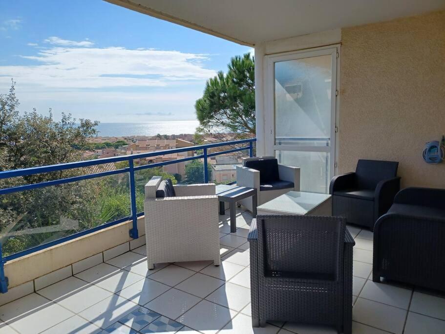 Plain-Pied, Terrasse, Piscine, Pleine Vue Mer, Plage A 6' A Pied, Parking, Wifi Fleury  Kültér fotó