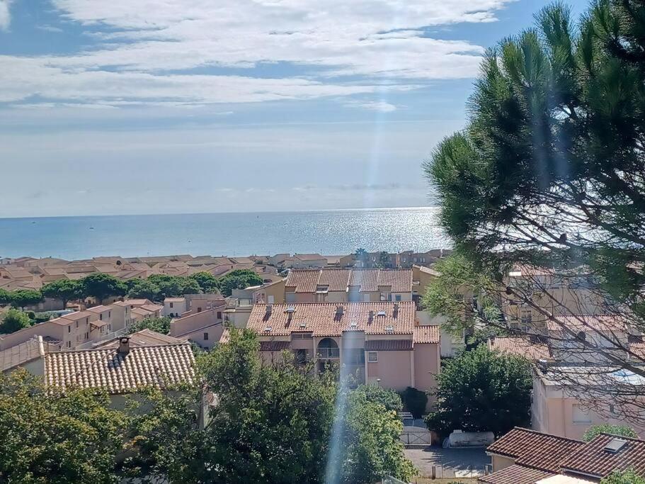 Plain-Pied, Terrasse, Piscine, Pleine Vue Mer, Plage A 6' A Pied, Parking, Wifi Fleury  Kültér fotó