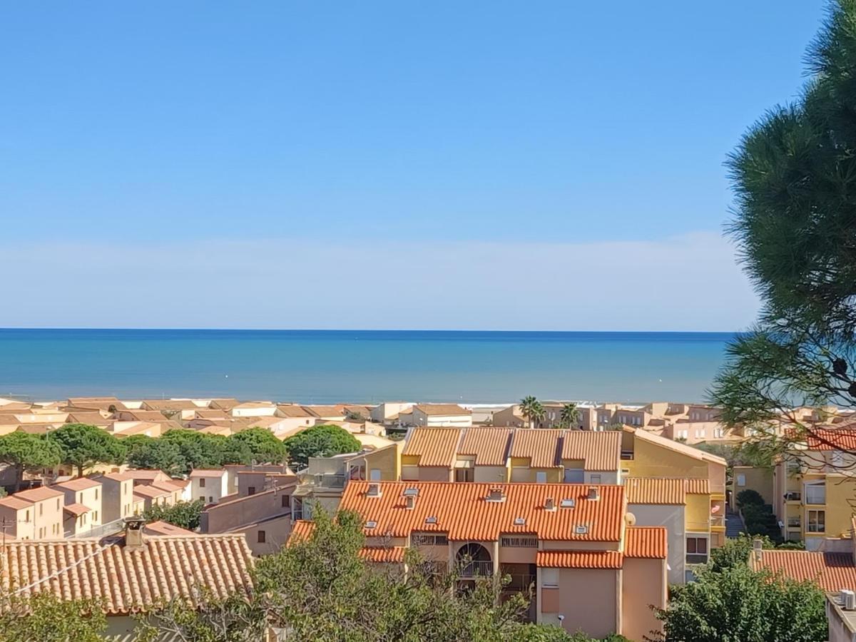 Plain-Pied, Terrasse, Piscine, Pleine Vue Mer, Plage A 6' A Pied, Parking, Wifi Fleury  Kültér fotó
