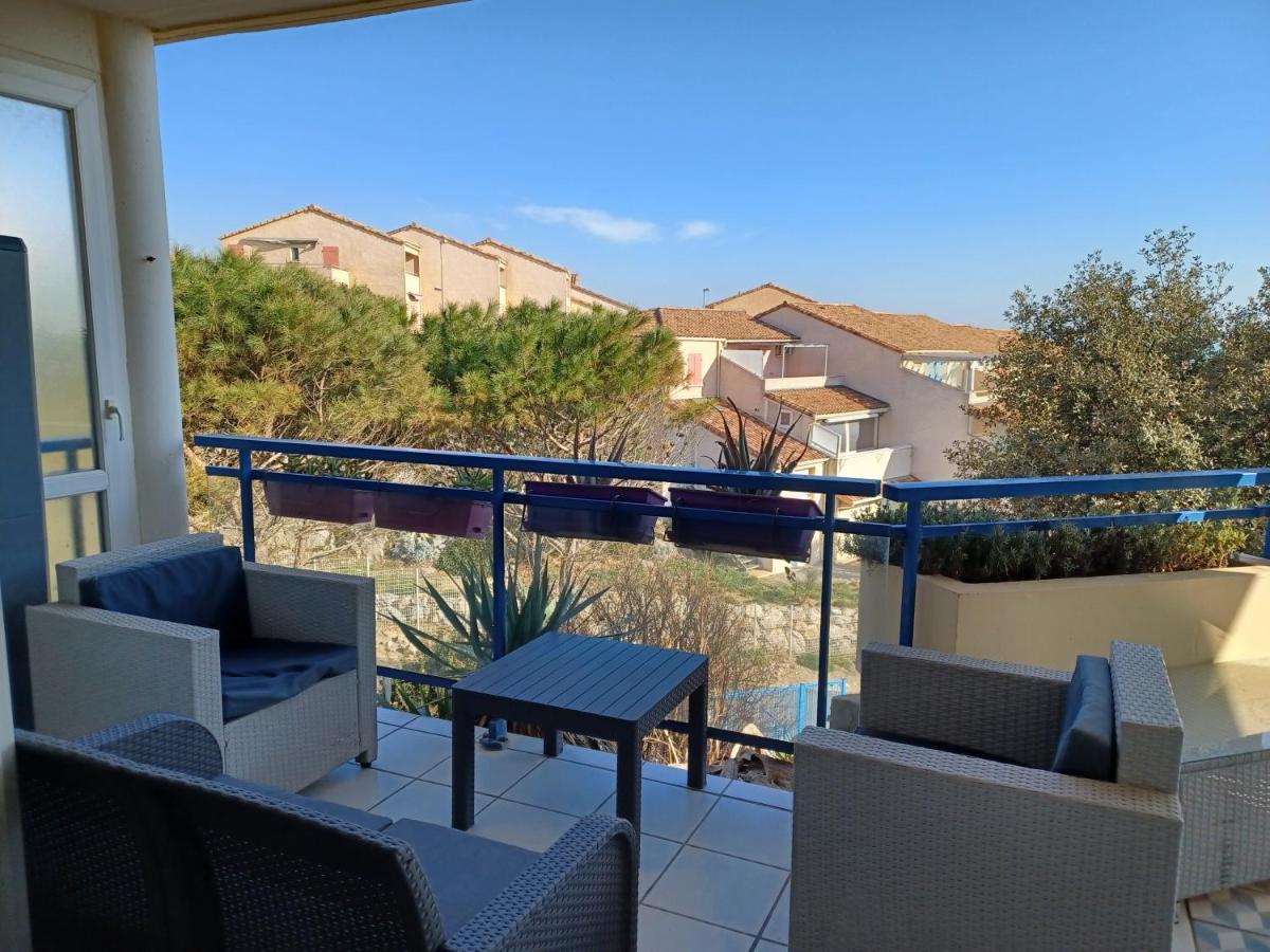 Plain-Pied, Terrasse, Piscine, Pleine Vue Mer, Plage A 6' A Pied, Parking, Wifi Fleury  Kültér fotó